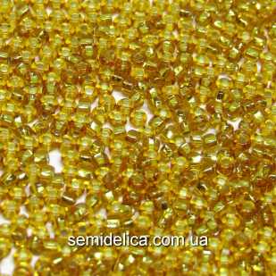 17050 Бисер Чехия 10/0, золотой