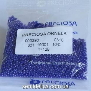 17128 Бисер Чехия 10/0, черничный