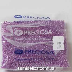 38628 Бисер Чехия 10/0, сиреневый