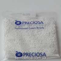 46205 Бисер Чехия 10/0, белый