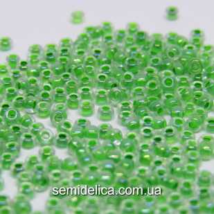 58556 Бисер Чехия 10/0, зеленый