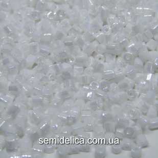 46102 Бисер рубка Чехия 10/0, белый