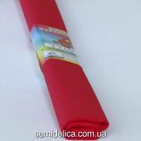 Креп-бумага 50Х200 см, 35-40г, красный темный
