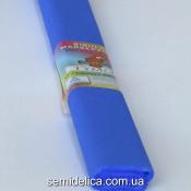 Креп-бумага 50Х200 см, 35-40г, синий