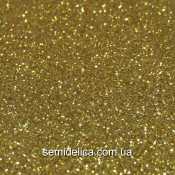 Фоамиран глиттерный 2 мм 20х30 см, золото