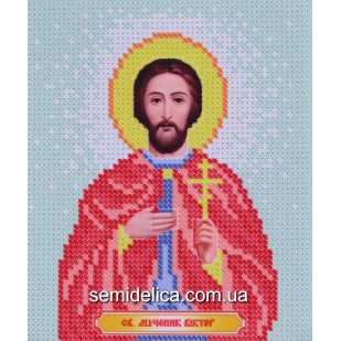 Схема для вышивки А5 "Святой мученик Виктор"