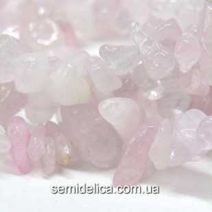 Сколы крошка камня Розовый кварц