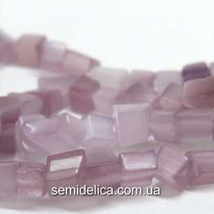 Сколы крошка камня Кошачий глаз, розовый