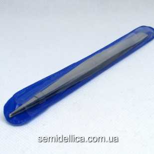 Пинцет прямой 14,5 см из толстой стали