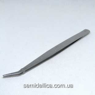 Пинцет изогнутый 15 см из толстой стали