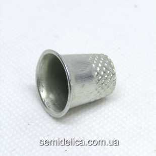 Наперсток металл закрытый, серебро