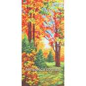 Схема для вышивки, панно, "Времена года. Осень."