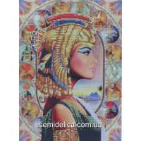 Схема для вышивки А4 бисером на габардине "Клеопатра"