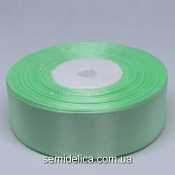 Лента атласная 2,5 см, салатовый 