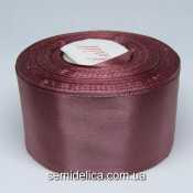 Лента атласная 5,0 см, капучино