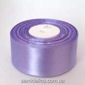 Лента атласная 4,0 см, сиреневый
