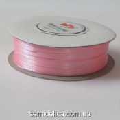 Лента атласная 0,3 см, розовый