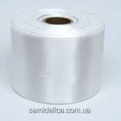 Лента атласная 5,0 см 23м, айвори