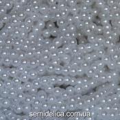 Бусины Жемчуг 6 мм, белый с блеском