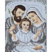 Схема для вышивки А5 "Святое семейство" (серебро)