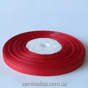 Лента репсовая 0,6 см, красный