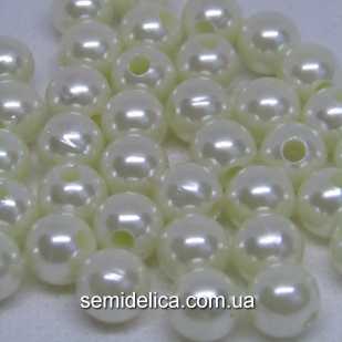 Бусины Жемчуг 14 мм, молочный