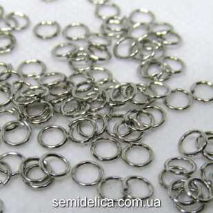 Соединительные колечки 5 мм, стальной