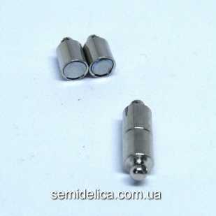 Застежка магнитная 20х6 мм, стальной