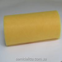 Фатин вуаль мягкая 15 см, желтый