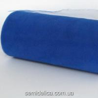 Фатин вуаль мягкая 15 см, синий