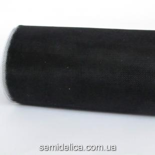 Фатин вуаль мягкая 15 см, черный