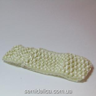 Повязка узкая, 4 см, кремовый