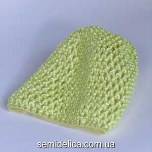 Шапочка сетчатая детская, желтый