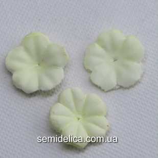 Заготовка для цветочка 2,4 см, молочный