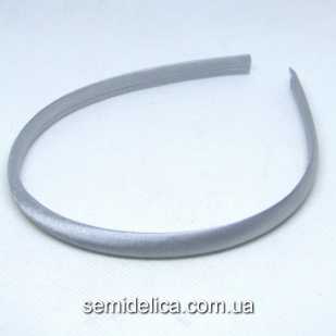 Обруч пластик обтянутый тканью 9 мм, серый