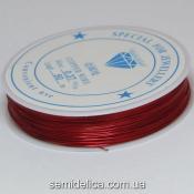 Проволока в катушке 0,37 мм, 50 м, медный