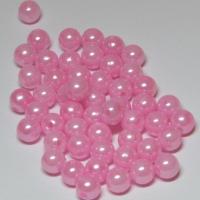 Бусины Жемчуг 8 мм, розовый
