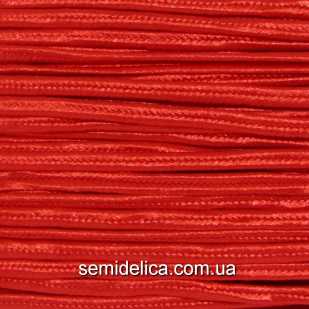 Сутажный шнур, сутаж 3мм, красный