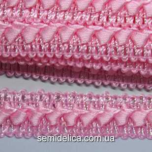 Тесьма "Самоса" 1,8 см, розовый