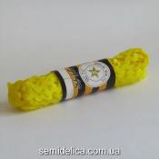 Тесьма "Зиг-Заг" 5 мм, желтый темный